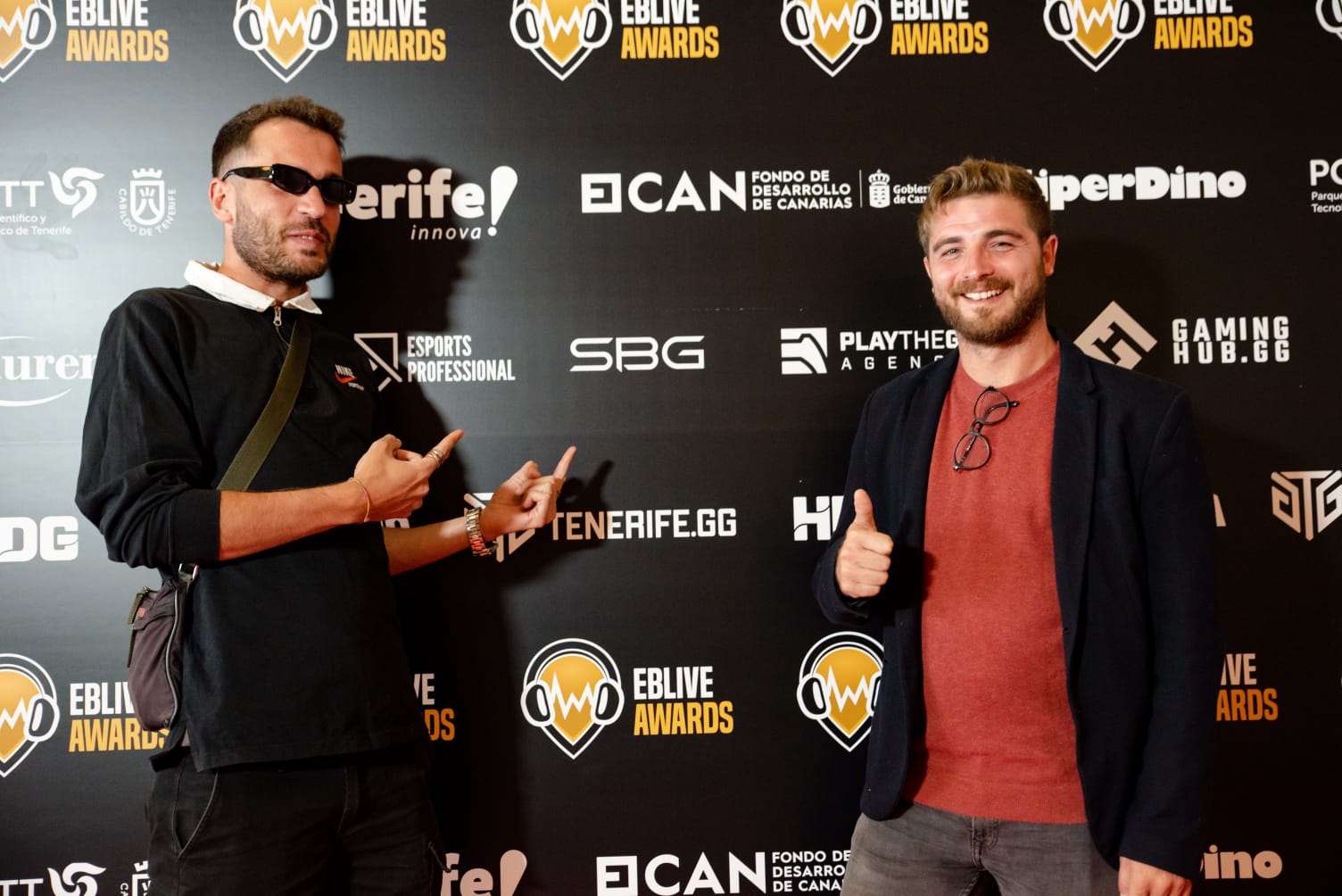 Carlos y Arturo at EBLive Awards